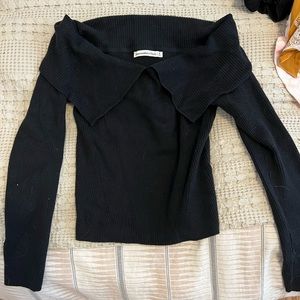 A&F off the shoulder sweater